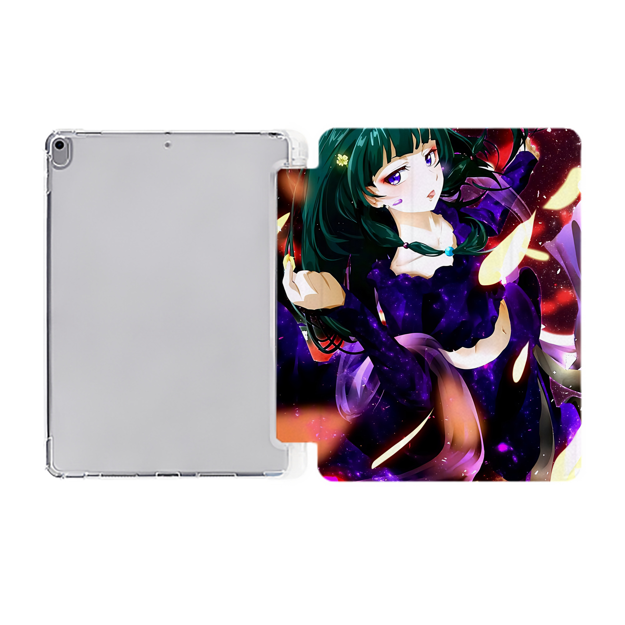 （画像用） 薬屋のひとりごと The Apothecary Diaries IPad ケース ペン収納付き 三つ折りスタンド PUレザー×シリコン 対応機種9.5/10.5/10.9インチ